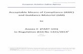 Annex II to Decision 2015/029/R - easa.europa.eu II to... · amc/gm to annex ii (part-145) to regulation (eu) no 1321/2014 contents page 2 of 82 amc 145.1 general ...