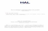De la musique contemporaine à la société - hal.inria.fr archive ouverte pluridisciplinaire HAL, est ... l’unique trait distinctif de la musique ... traduction M. de Gandillac
