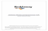 Reddaway 100 Rules and Special Services Tariffreddawayregional.com/pdf/forms/RulesTariff.pdfReddaway 100 Rules and Special Services Tariff ... Container Freight Station Fee $61.50