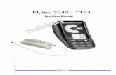Flytec 3040 / TT34 - Wilco Air BV device is switched on with the main power switch to the position ON1 or ON2 (battery 1 or battery 2) After switching ON, the device performs a self