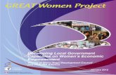 Developing Local Government Capacities on Women’s · PDF fileDeveloping Local Government Capacities on Women’s Economic ... Naga City project implementers and local government