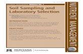 MODULE NO. 1 Soil Sampling and 1 Laboratory Selectionlandresources.montana.edu/nm/documents/NM1.pdf ·  · 2016-08-15NUTRIENT MANAGEMENT MODULE NO. 1 Soil Sampling and Laboratory