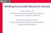 Writing Successful Research Grants - The Foundation Center Proposal Writing Short Course: – –Good outline for foundation proposals • California Digital Library: Data Management