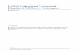 NAEYC Professional Preparation Standards Self … structures, including state and national early childhood teacher credentialing, ... NAEYC Professional Preparation Standards Self-Review