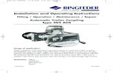 Installation and Operating Instructions - BPW · PDF fileThese installation and operating instructions apply to automatic trailer coupling ... unsecured and the whole procedure must
