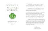Nichols Middle  · PDF fileSummer reading is used to review, supplement, ... Nichols Middle school 2016 ... Laird, Elizabeth Kiss the Dust