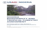 NIGERIA BIODIVERSITY AND TROPICAL FORESTRY …pdf.usaid.gov/pdf_docs/PNADN536.pdf · Gashaka-Gumti National Park ... NIGERIA BIODIVERSITY AND TROPICAL FORESTRY ASSESSMENT 3 ... and