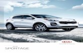 2018 SPORTAGE - Kia - Kia Canada · PDF fileBy angling the dashboard and the centre console toward you, the Sportage creates a more intuitive form of control. Also sure to make a strong