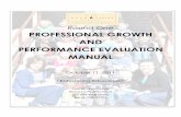 Round One PROFESSIONAL GROWTH AND PERFORMANCE EVALUATION ... · PDF filePROFESSIONAL GROWTH AND PERFORMANCE EVALUATION ... this Professional Growth and Performance Evaluation manual.