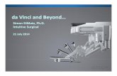 da Vinci and Beyond… - Bioroboticsbiorobotics.ri.cmu.edu/education/summerschool/slides/SLIDES_DiMaio... · daVinci Si-e da Vinci Si da Vinci Xi and Sp Support for Single-Site ...