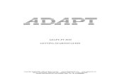 ADAPT-PT 2010 GETTING STARTED GUIDE · PDF fileADAPT-PT 2010 Getting Started Guide 2 Contents 1 ADAPT-PT 2010 USER INTERFACE ... 2.1.5.4 Specify The Tendon Profiles (Fig. 2.1-18)
