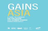 GAINS ASIA - iiasa.ac.at · PDF filethis brochure conveys the key policy messages from the gaIns-asia project for people working towards cleaner air in asia. for policymakers, industry,