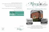0 Mercy Strong ~ Celebrating Thirty Years - Mercyhousingct Newsletter 2013.pdf · Mercy Strong ~ Celebrating Thirty Years ... Jodi Latina Carl LePage ... Robert Mittica Hallie Moore
