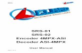 SRS-01 SRS-02 Encoder 4MPX-ASI Decoder ASI-4MPXUserManuals~SRS_[EN].pdf · SRS-02 Encoder 4MPX-ASI Decoder ASI-4MPX ... The package should contain: a. SRS-01. b. ... The SRS-02, as