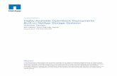 Technical Report Highly Available OpenStack Deployments ... Report Highly Available OpenStack Deployments Built on NetApp Storage Systems Solution Design Bob Callaway, Greg Loughmiller,