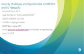 Security Challenges and Opportunities in SDN/NFV and · PDF fileSecurity Challenges and Opportunities in SDN/NFV ... (EPC)/ IMS HW HW HW HW CSCF SGW ... Security Challenges and Opportunities