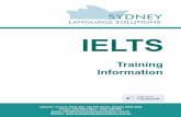 Training Information - demo.mitalink.comdemo.mitalink.com/slsedu/wp-content/uploads/2014/11/IELTS_Brochur… · Reading Component The reading ... 10% Discount for NAATI, OET, Essay
