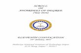 SCROLL OF AWARDEES OF DEGREE - mnit.ac.in · PDF filescroll of awardees of degree (year 2016) eleventh convocation 21st january, 2017 ... 2014pcv5192 sai goutham golive 7.35 9. 2014pcv5092