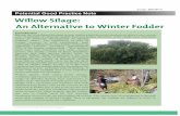 Code: BHGP13 Potential Good Practice Note Willow Silage ... · PDF filemore biomass for silage making. Beside fodder, ... « The pit is then covered with polythene and gunny bags followed
