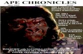 APE CHRONICLES - Planet of the Apespota.goatley.com/ape-chronicles/ape-chronicles-045.pdf · APE CHRONICLES International PLANET OF THE APES ... Battleground, in a role that was ...
