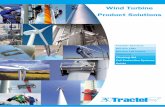 Wind Turbine Product Solutions - · PDF fileWind Turbine Product Solutions. 2 ... • Designed as two-part sliding door or shutter door, ... • Electric / mechanical interlock system