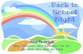 Back to School Night -  North American Explorers and Immigration ... • computation, math facts ... • Students must arrive at Pine Crest by 7:45am