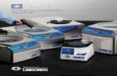 Centrifugal Vacuum Concentrators and Cold Traps - … Centrifugal Vacuum... · An Overview CentriVap Vacuum Concentrators use a combination of centrifugal force, vacuum and heat to