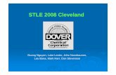 STLE 2008 Cleveland - doverchem.com Extreme Pressure Additive.pdf · STLE 2008 Cleveland Duong Nguyen, ... +1% Nitro-EP + 6% ... from the synergy study? Nitro-EP is just as effective
