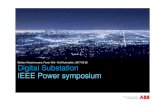 Digital Substation IEEE Power symposium - IEEE … Substation IEEE Power symposium Stefaan Vleeschouwers, Power Grid - Grid Automation, 2017-03-22 What is a digital substation? The