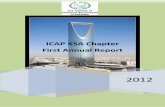 ICAP KSA Chapter First Annual Report KSA Chapter First Annual Report – ... 2011 Practical implication of Zakat and ... Shahid Murad – Chairman 2.