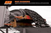BELT CLEANERS - Amazon Web Services · PDF fileCARRYBACK REMOVAL SOLUTION Belt cleaner systems from Martin Engineering make conveyor systems cleaner, safer and more productive. With