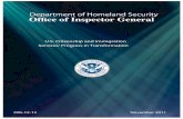 Department of Homeland Security - oig.dhs.gov · PDF fileDepartment of Homeland Security ... such as governance and staffing problems, ... manage its transformation initiatives and
