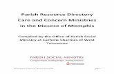 Parish Resource Directory Care and Concern Ministries · PDF fileParish Resource Directory Care and Concern Ministries ... Memphis, TN 38111 Phone: (901) ... stjamescatholic@bellsouth.net