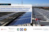 Renewable Energy Guideline on Small Solar Photovoltaic ... · PDF fileRenewable Energy Guideline on Small Solar Photovoltaic Project Development in the Philippines E-Guidebook, 1st