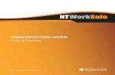 Construction work - Code of practice - NT WorkSafe WORK Code of Practice . 2 ... Safe Work Method Statement template ... – regular testing and repair of pressure piping