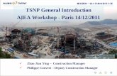 TSNP General Introduction AIEA Workshop - Paris … General Introduction AIEA Workshop - Paris 14/12/2011 ... Nuclear Island Piping ... Comprehensive method statement, ...