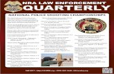 NATIONAL POLICE SHOOTING CHAMPIONSHIPSle.nra.org/documents/pdf/law/Fall2017.pdf · The 55th National Police Shooting Championships have come and gone ... Law Enforcment Administrators,