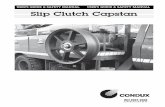 USER’S GUIDE & SAFETY MANUAL USER’S GUIDE ... Important Safety Notice Read and understand all procedure and safety instructions before using a Condux Slip Clutch Capstan. Observe