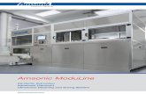 Amsoic ModuLine 2017 - Precision Cleaning ultrasonic and ... · PDF fileAmsonic ModuLine Advanced vacuum process technology. ... for life sciences- and medical-devices applications