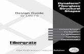 Dynaform Fiberglass Structural Shapes Design Guide · PDF fileDynaform® Fiberglass Structural Shapes Design Guide ... This catalyst activated at about 93°C. ... Acetone NR NR Calcium
