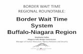 Border Wait Time System Buffalo-Niagara Region - Maritime Region - Stephanie...Border Wait Time System Buffalo-Niagara Region ... Project Scope Use Bluetooth technology to ... Outfit