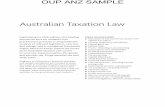 Australian Taxation Law - Oxford University Presslib.oup.com.au/he/samples/woellner_ATL_sample.pdf · Australian Taxation Law Celebrating its 25th edition, ... practical examples