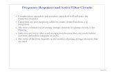 Frequency Responses and Active Filter Circuitsee321/spring99/LECT/lect6jan29.pdfLecture 6-1 Frequency Responses and Active Filter Circuits • Compensation capacitors and parasitic