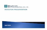 INVESTOR PRESENTATION - Skystar Bio-Pharmaceutical · PDF fileCertain statements in this presentation may be deemed “forward-looking statements" within the meaning of ... SKBI Stock