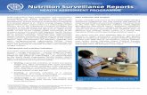 Nutrition Surveillance Reports - health.iom.int nutrition surveillance reports for 2011 and 2012 covered only the first seven IOM ... and the Centers for Disease Control and Prevention