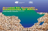 Access to Genetic Resources in Africaarchive.ias.unu.edu/resource_centre/ABS in Africa.pdf · Access to Genetic Resources in Africa ... ABS Access to Genetic Resources and Benefit