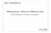 Master Part Manual - Terexconstructionsupport.terex.com/_library/technical...GENERAL SERVICE ITEMS & LUBRICANTS ITEM MANUFACTURER/DESCRIPTION PART NUMBER Engine Oil Filter Primary