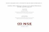 Indian Microfinance Sector in Capital Markets: Perils and ... · PDF fileIndian Microfinance Sector in Capital Markets: ... which would give the capital market investors greater ...