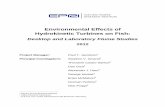 Environmental Effects of Hydrokinetic Turbines on · PDF fileEnvironmental Effects of Hydrokinetic Turbines on Fish: ... Accurate and precise determination of the probability of blade