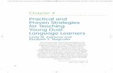 Chapter 4 · PDF fileChapter 4 Practical and ... dual-language-learners-update-seminal-2008-report). ... sciously influence the classroom teacher’s use of language and send messages